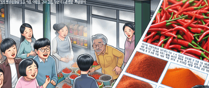 국산 고춧가루 열풍의 비밀 알아보기
